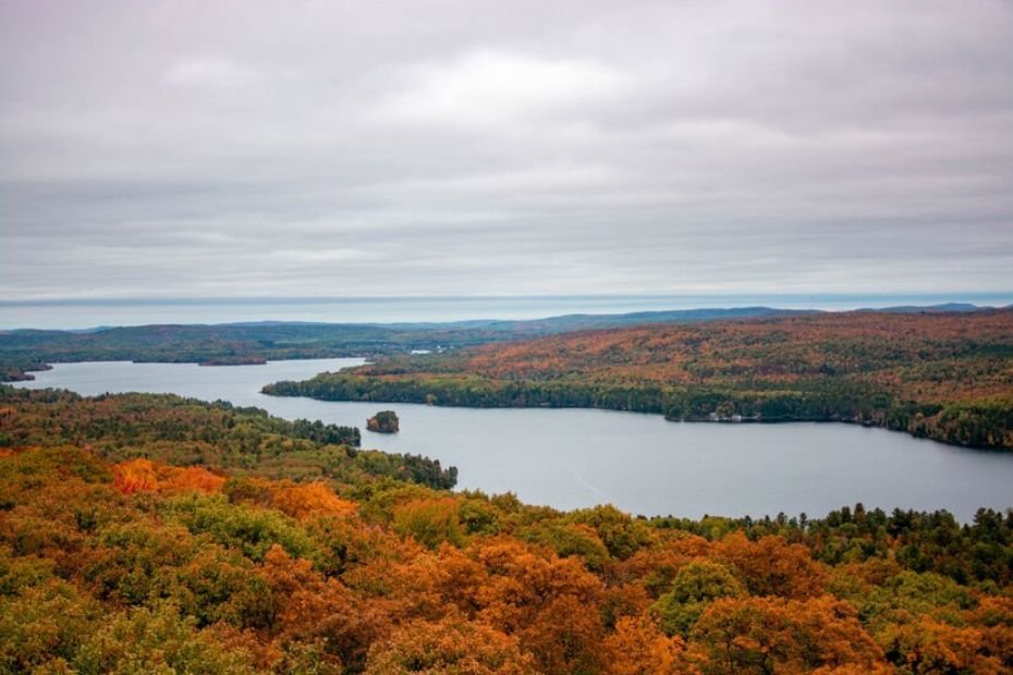 Landscapes of Acadia National Park in Maine